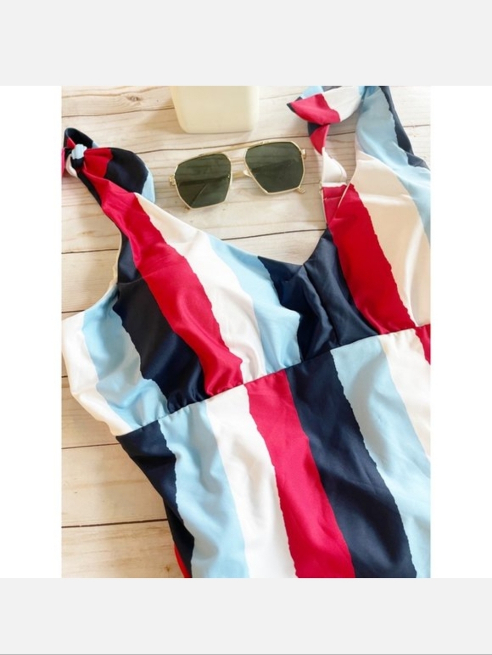 Social Angel One-piece Bathingsuit, NWT - Picture 3 of 3